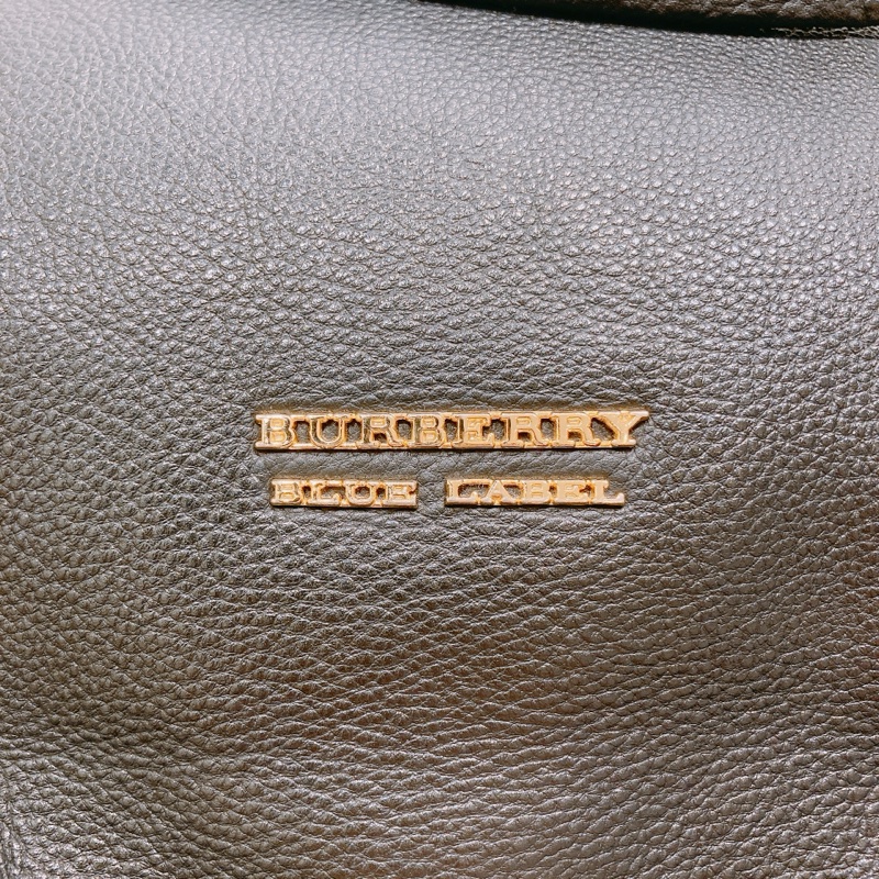 TW4399 BURBERRY 博柏利藍貼紙單肩包包BLUE LABEL TOTE BAG CALFSKIN-8