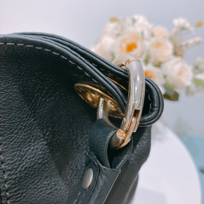 TW4399 BURBERRY 博柏利藍貼紙單肩包包BLUE LABEL TOTE BAG CALFSKIN-9