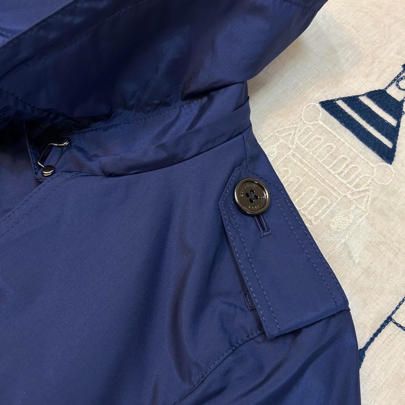 BURBERRY LONDON寶藍輕盈風衣-6