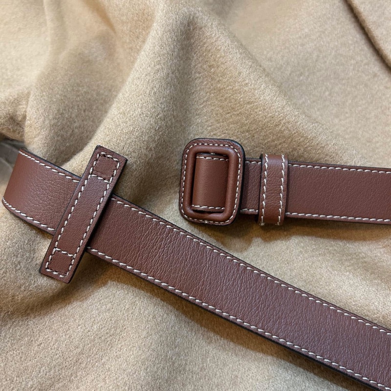 BURBERRY英國黑標蜜色羊絨大衣-7