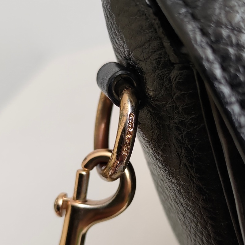 #COACH 馬鞍包 / 馬車 / 荔枝紋-6