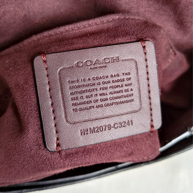 #COACH 馬鞍包 / 馬車 / 荔枝紋-9