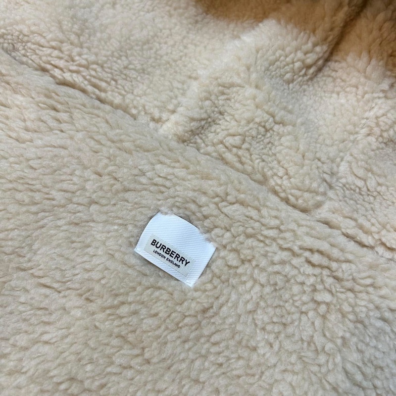 BURBERRY英國黑標經典格紋連帽斗篷-6