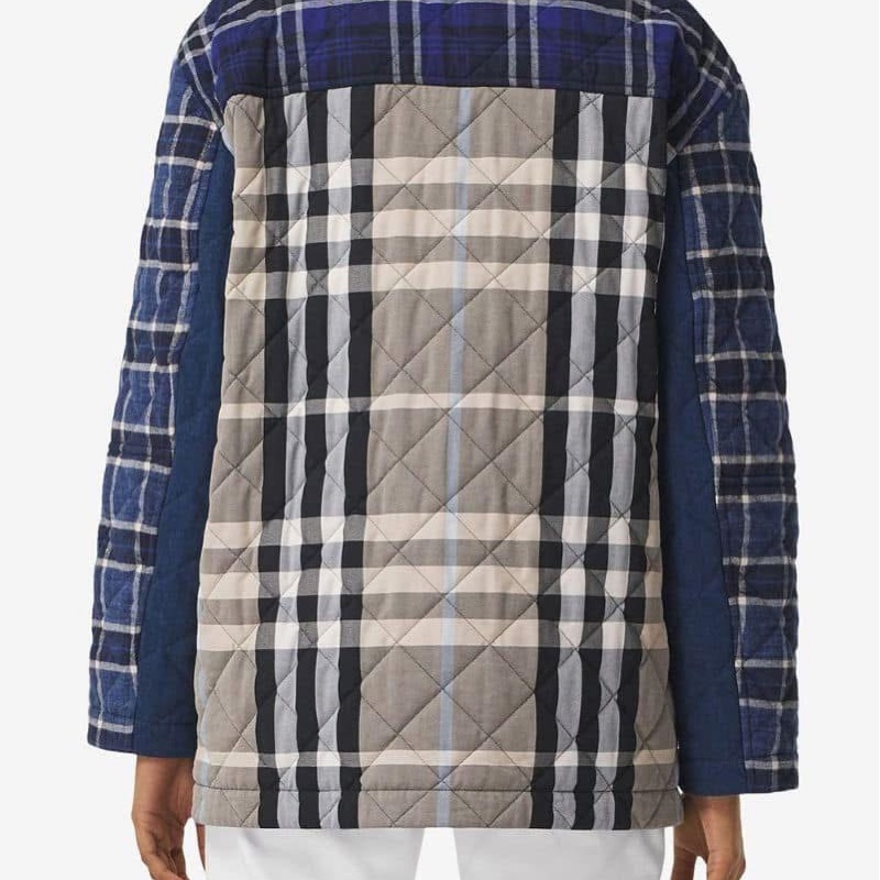 BURBERRY英國黑標牛仔絎縫外套-2