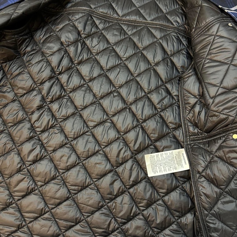 BURBERRY英國黑標牛仔絎縫外套-11