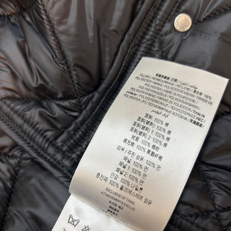 BURBERRY英國黑標牛仔絎縫外套-15