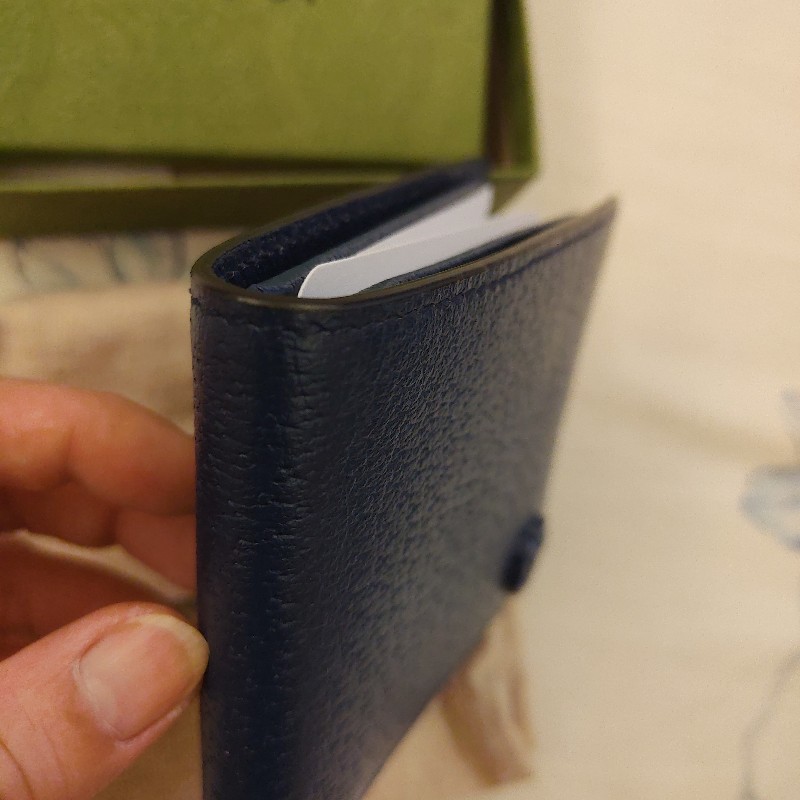 Gucci 男用皮革短夾-3