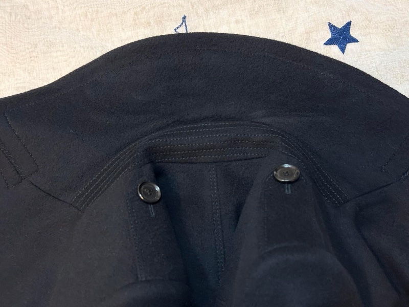 BURBERRY英國黑標黑色羊毛外套-5