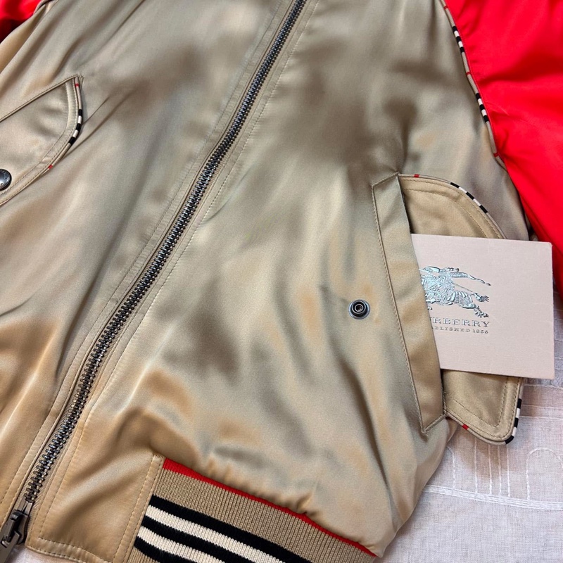 BURBERRY英國黑標飛行夾克外套-7