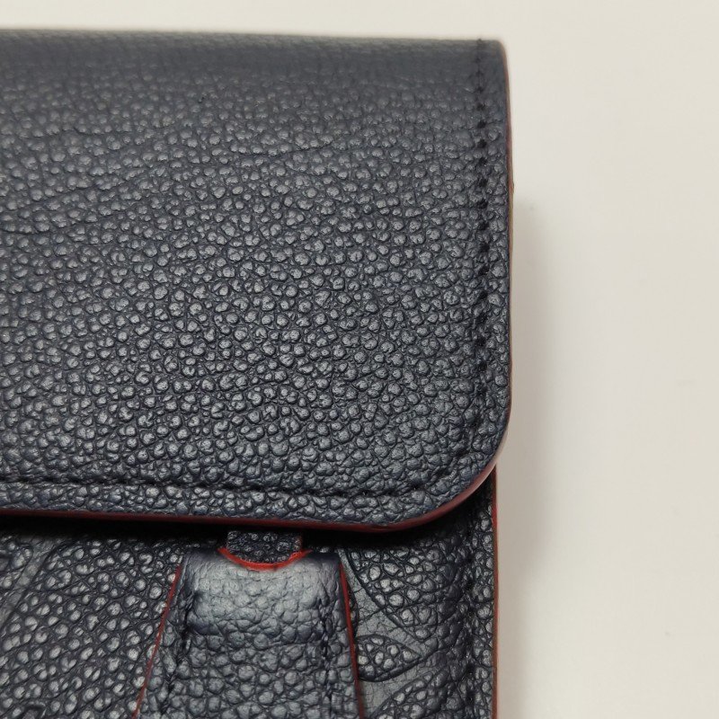 Louis Vuitton (LV) 牛皮 壓花 老花 錢包-11