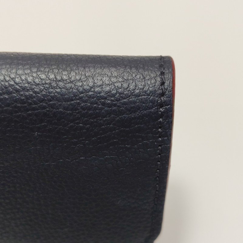 Louis Vuitton (LV) 牛皮 壓花 老花 錢包-12