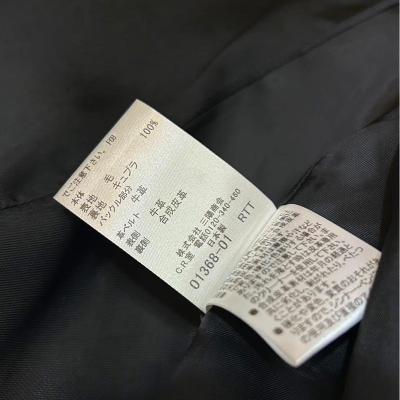 BURBERRY LONDON格紋羊毛洋裝大衣-10