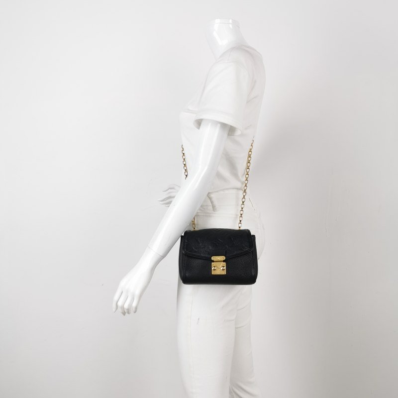 Louis Vuitton (LV) Saint GermainBB 牛皮 S-lock鎖扣斜背包-1