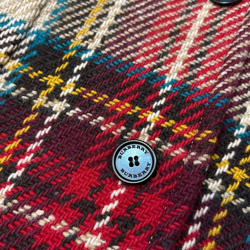 BURBERRY英國黑標經典格紋連帽斗篷-2