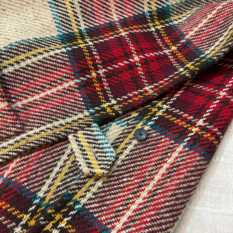 BURBERRY英國黑標經典格紋連帽斗篷-4