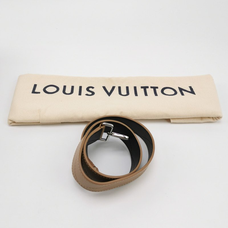 Louis Vuitton (LV) Very One Handle 牛皮 拼色 老花 壓紋 單肩包 晶片款-9
