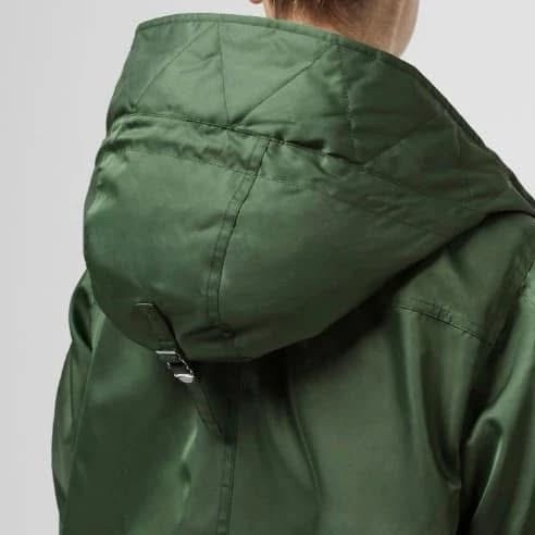 BURBERRY英國黑標草綠色兩件式風衣-3