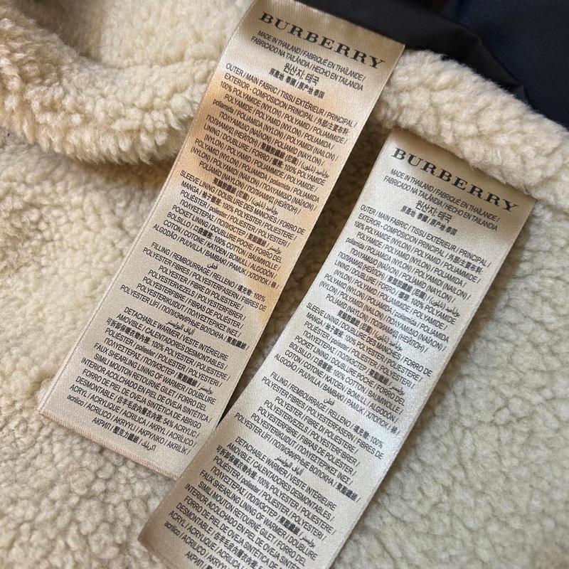 BURBERRY英國黑標草綠色兩件式風衣-20