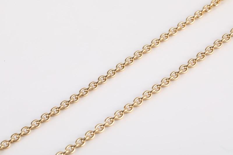 CHANEL(香奈兒) 合金 23P 雙C 吊墜 項鏈-3