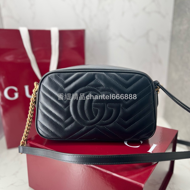 💗香緹國際精品💗 Gucci 馬蒙相機包 盒裝完整 包況新 台灣購證-3