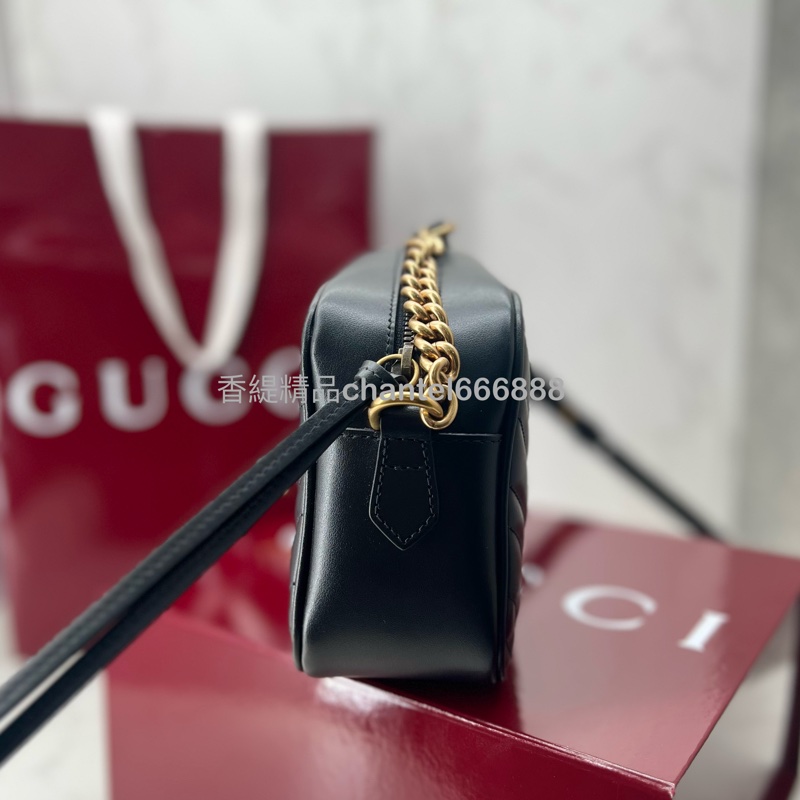💗香緹國際精品💗 Gucci 馬蒙相機包 盒裝完整 包況新 台灣購證-4