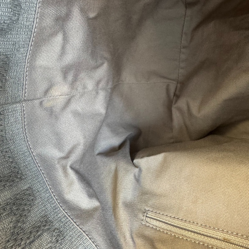 Chanel 香奈兒灰色雙用沙灘包-6