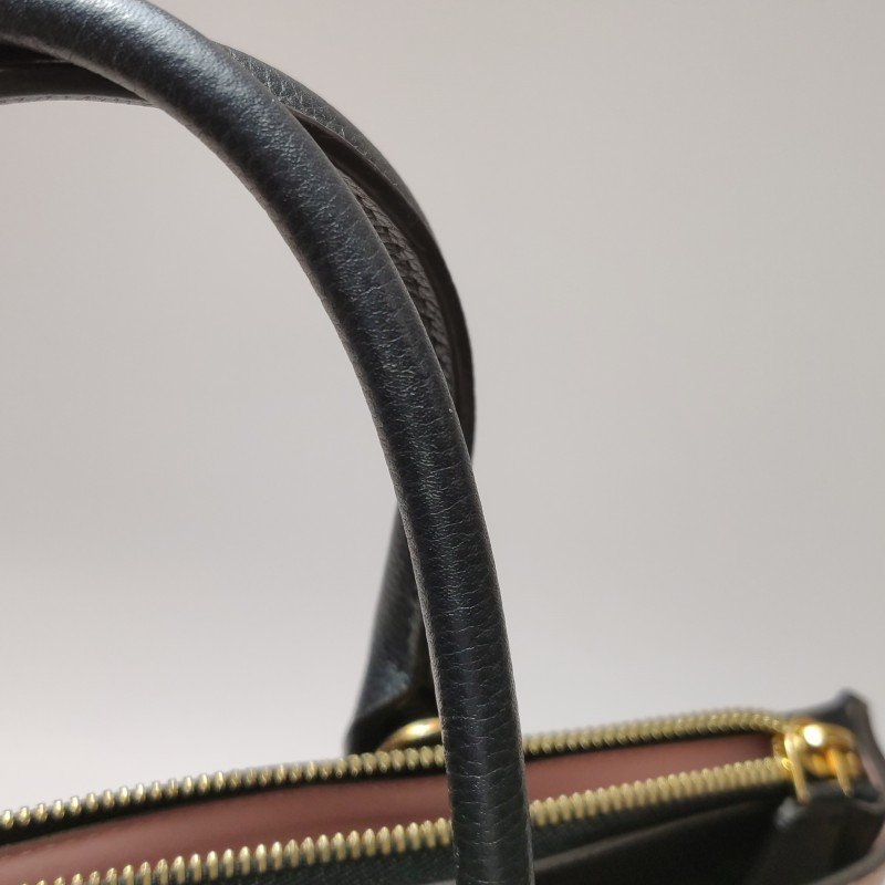 Louis Vuitton (LV) City Steamer 中型 牛皮拼色 手提包-14