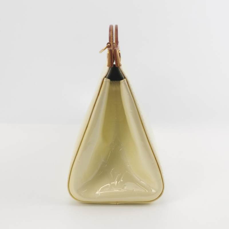 Louis Vuitton (LV) Roxbury 植鞣革 漆皮 壓紋老花 鏤空提手 單肩包-4