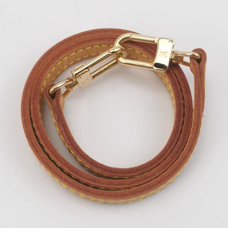 Louis Vuitton (LV) Roxbury 植鞣革 漆皮 壓紋老花 鏤空提手 單肩包-8