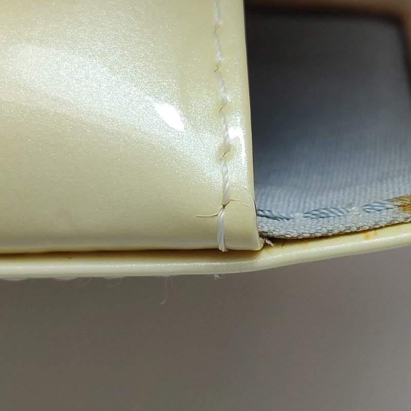 Louis Vuitton (LV) Roxbury 植鞣革 漆皮 壓紋老花 鏤空提手 單肩包-14