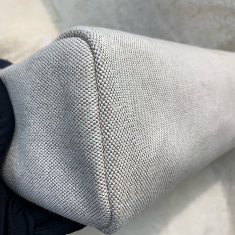 HERMES HER BAG 藍色皮拼布 XB663-7