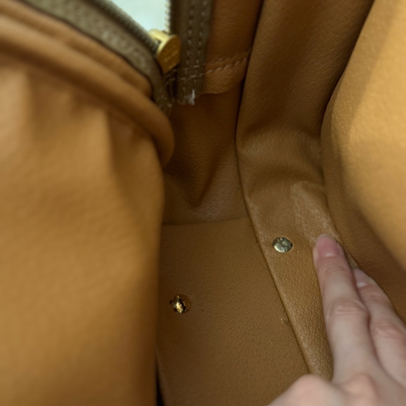 男女適用 Celine 凱旋門老花 手提旅行包 斜背包 電腦包 公事包-33