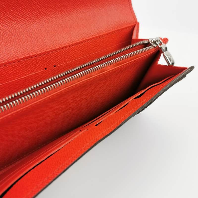 Louis Vuitton (LV) Pallas傳奇包 牛皮老花 V型 拼色 皮夾-3