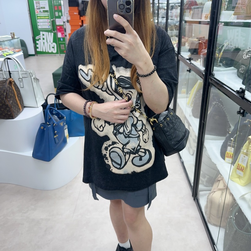 DIOR Jolie Small Size 黑色羊皮水桶包 2024年-1