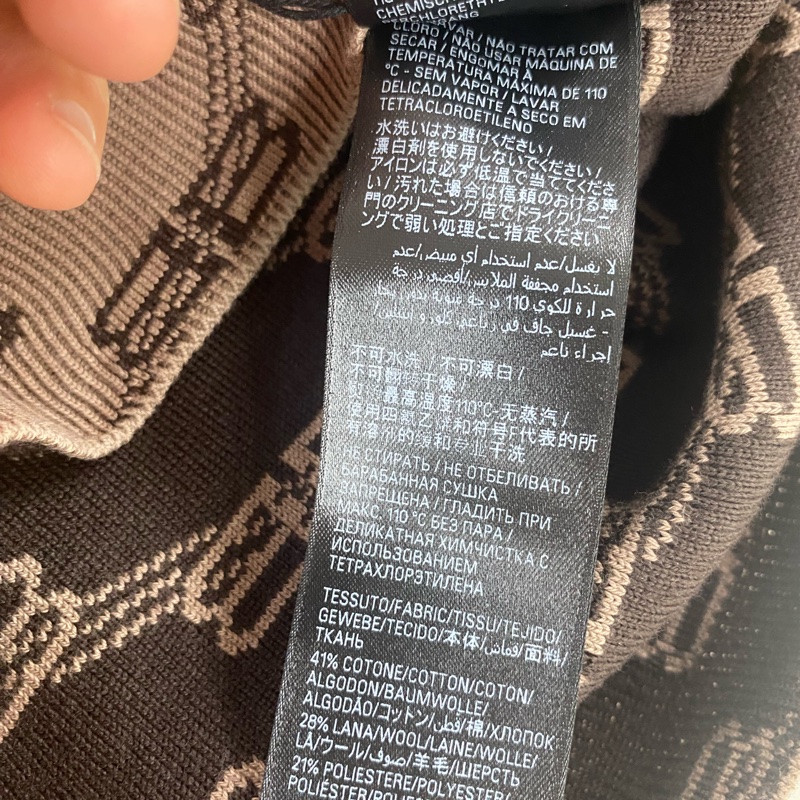 促銷品 Balenciaga 女款 羊毛針織上衣 S 碼-2