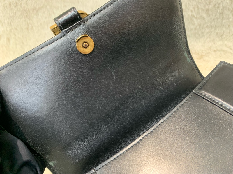 BALENCIAGA 黑色沙漏包 XB586-6