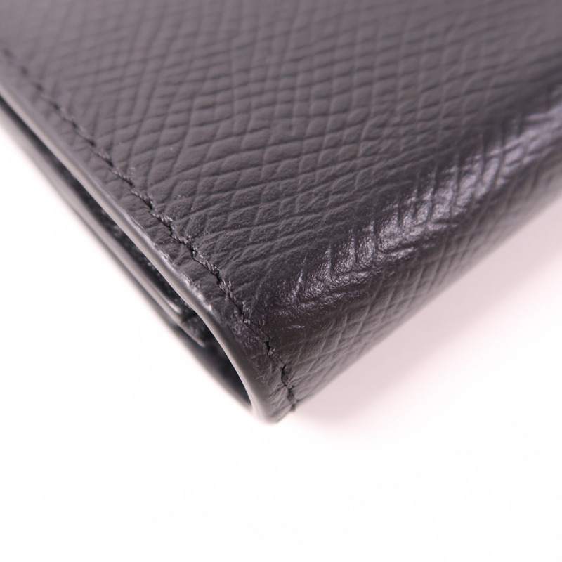 CELINE 牛皮皮革Strap Large Wallet金扣長錢包-8