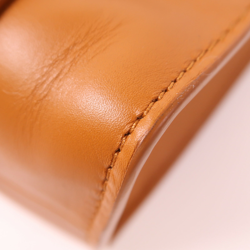Chloe 牛皮皮革Small Woody Bag金扣手挽肩背兩用袋-10