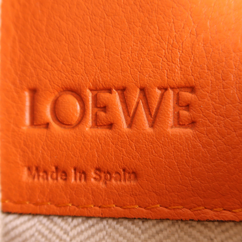 LOEWE 牛皮皮革Hammock Small銀扣手挽肩背兩用袋-5