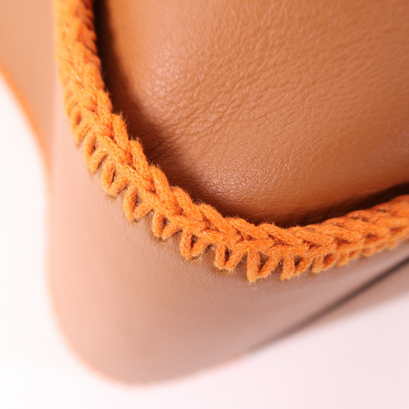 LOEWE 牛皮皮革Hammock Small銀扣手挽肩背兩用袋-9