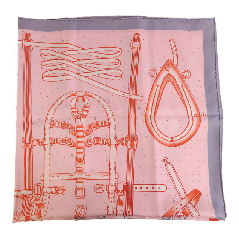 HERMES 絲質Scarf 90X90絲巾-2
