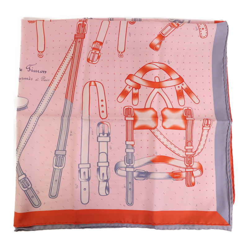 HERMES 絲質Scarf 90X90絲巾-4