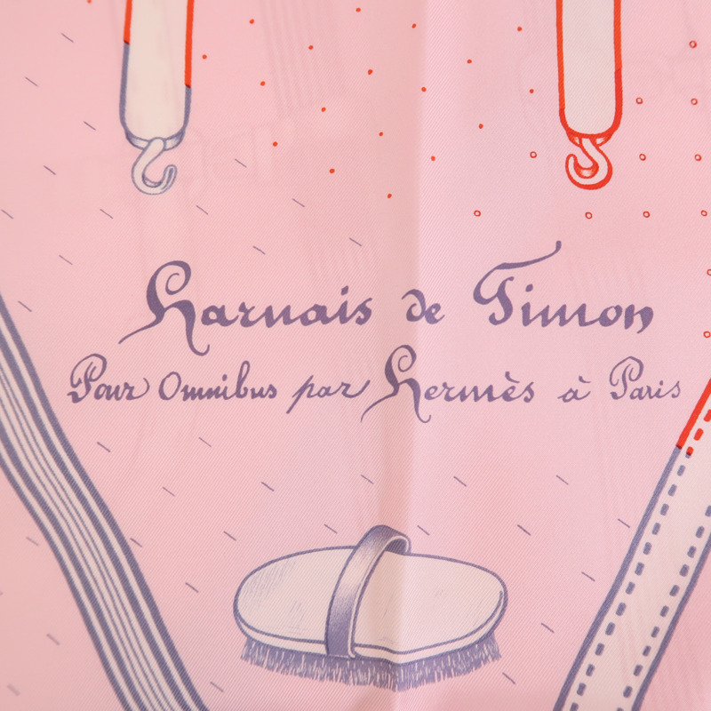 HERMES 絲質Scarf 90X90絲巾-6