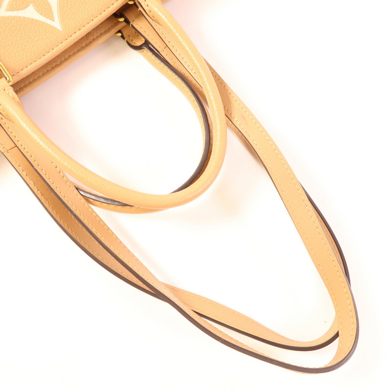 LOUIS VUITTON Monogram Empreinte OnTheGo MM金扣手挽肩背兩用袋-6