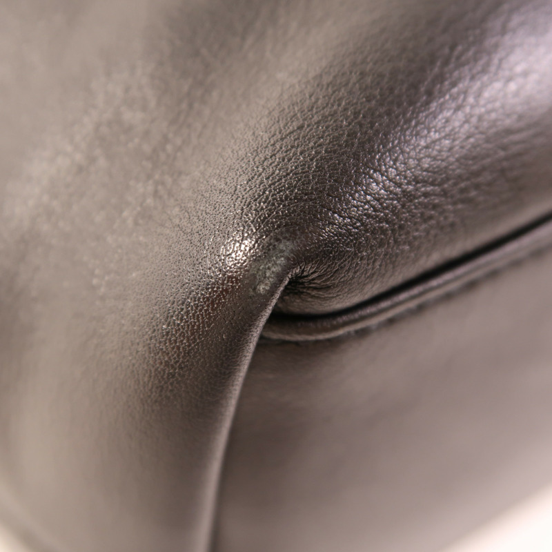 Dior 牛皮皮革Maris Pearl銀扣手挽袋-10