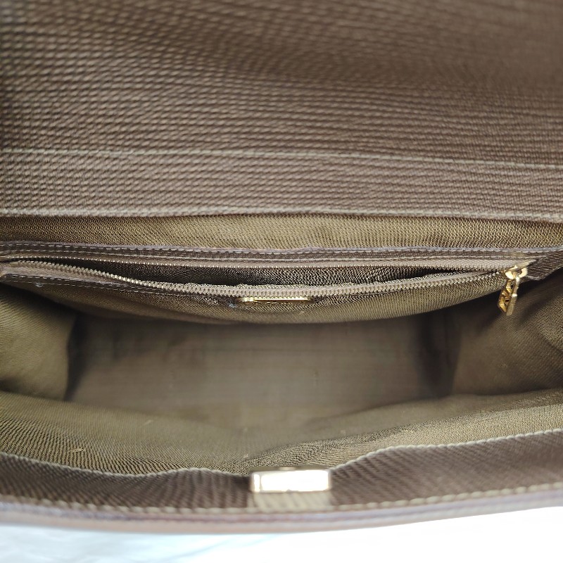 Fendi 芬迪 咖啡色托特包-7