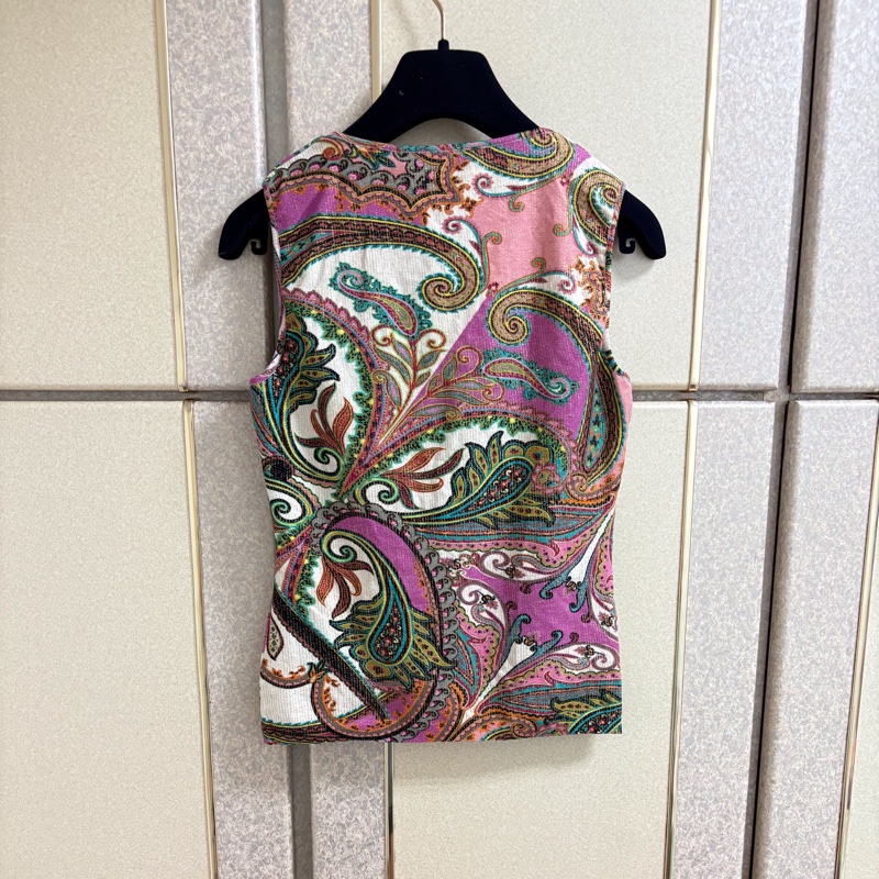 全新義大利精品Blumarine正品viscose彈性上衣 XS-M可穿-1