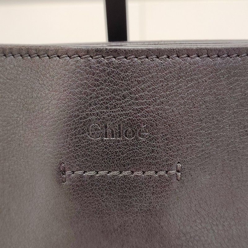 Chloe 蔻依 黑色牛皮托特包-3