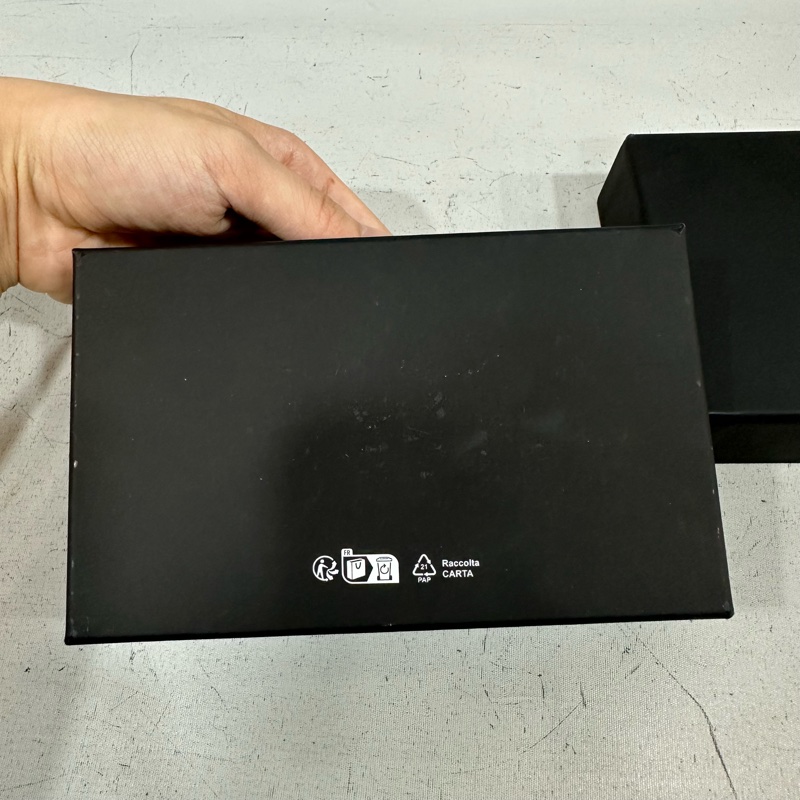 chanel Ap0214 黑荔枝皮銀釦CF 零錢包 信用卡包-24