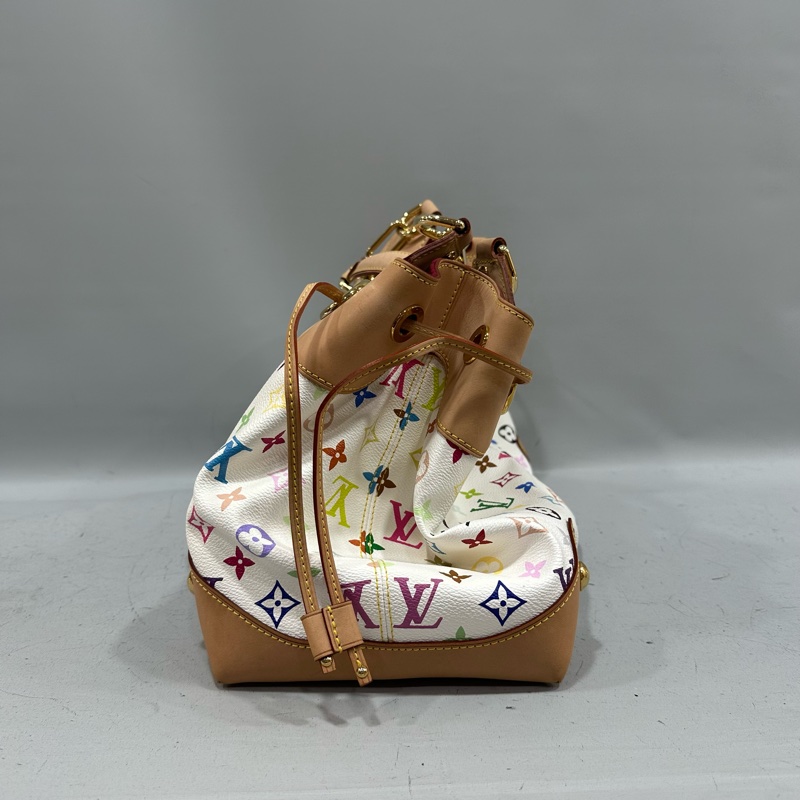 LV M40124 白彩金屬肩背包 村上隆 x URSULA-3